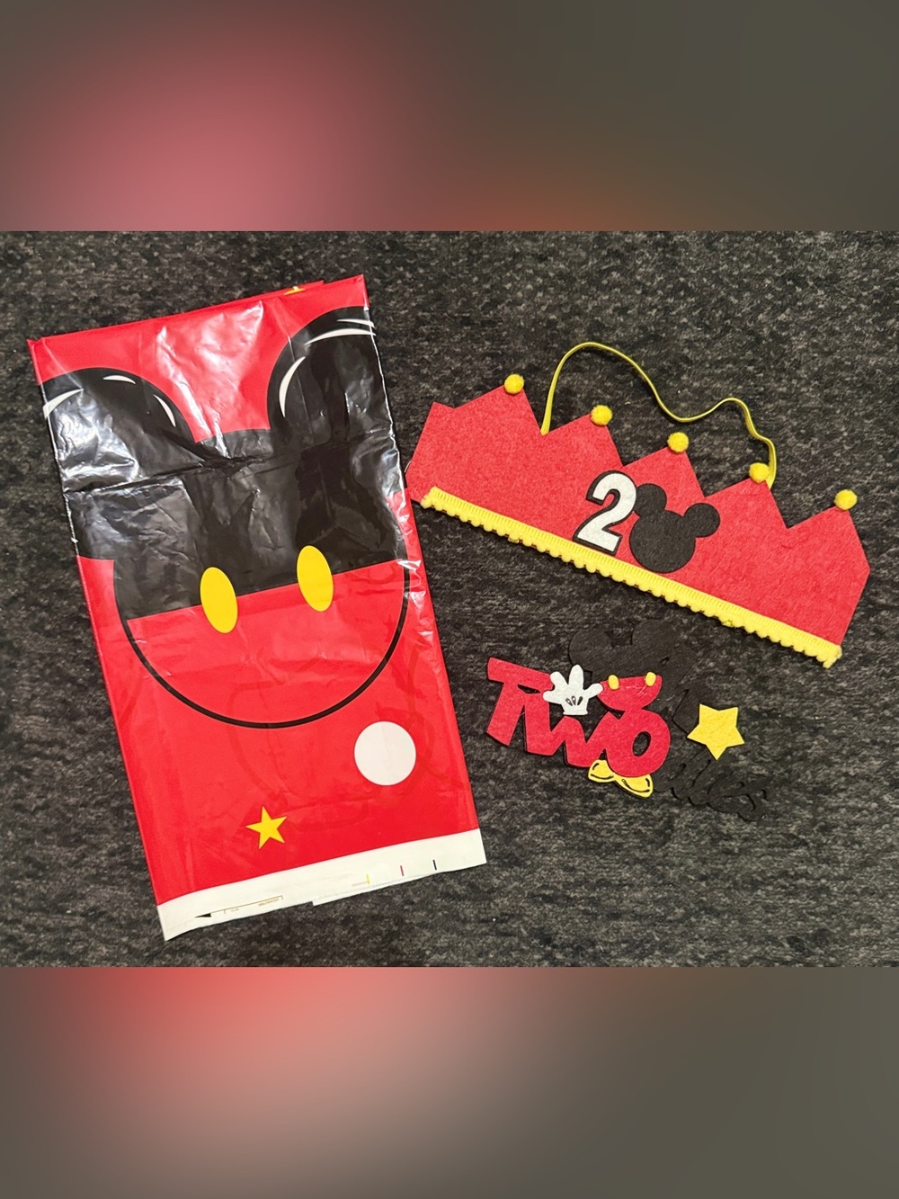 💜 Mickey Mouse 2 Year Old Birthday Decorations
